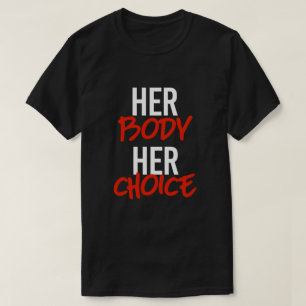 T-shirt Son corps son choix