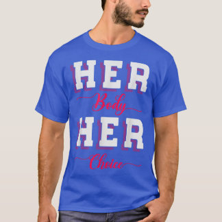 T-shirt Son Corps Son Choix Design Pour Féministes2684