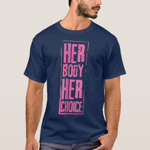 T-shirt Son corps Son choix Feminisme Femmes Emaîtrise2698