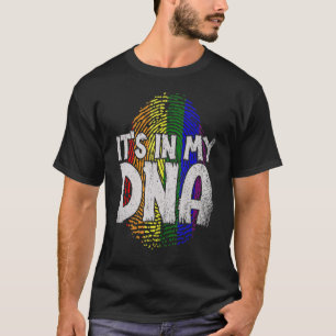 T-shirt Son Dans Mon Adn Arc En Arc En Arc En Arc En Finge