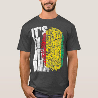 T-shirt Son dans mon ADN Cool de cadeau guinéen