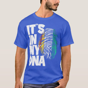 T-shirt SON DANS MON ADN Cte d'Ivoire Drapeau Hommes Femme