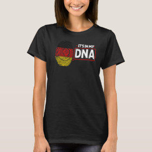 T-shirt Son Dans Mon ADN Drapeau National Allemand Patriot