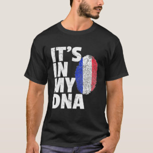 T-shirt Son Dans Mon Adn France Flag Pride National Co