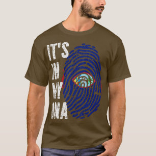 T-shirt SON DANS MON ADN Guam Drapeau Hommes Femmes Enfant