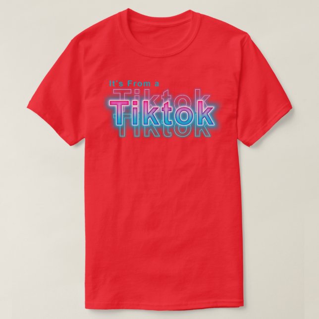 T-shirt Son de Tiktok (Design devant)