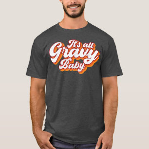 T-shirt Son design rétro tout gravé bébé vintage, Thanksgi