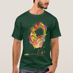 T-shirt Son DJ Headphones
