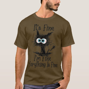 T-shirt Son Im Fin Tout Est Beau Noir Noir Beau