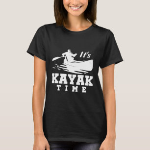 T-shirt son kayak time kayak wakeboard cadeau