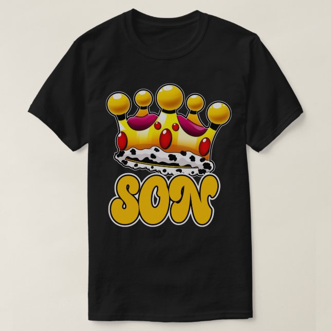 T-shirt Son Kings Crown (Design devant)