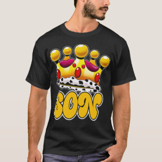 T-shirt Son Kings Crown