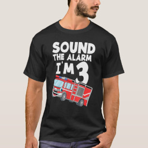 T-shirt Son L'alarme J'ai 3 ans