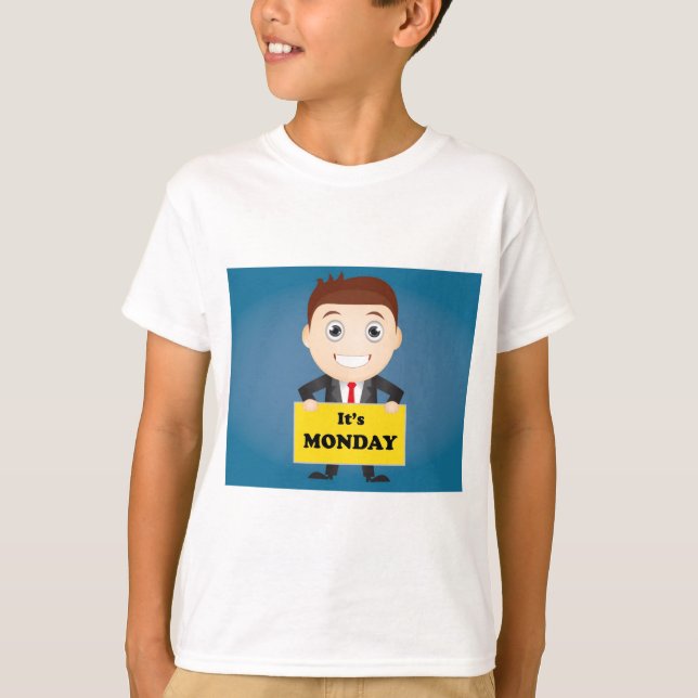 T-shirt Son lundi (Devant)
