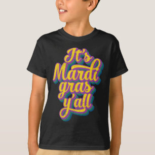 T-shirt Son Mardi Gras à tous Masque de Costume de Fête de