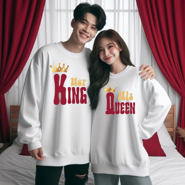 T-shirt Son roi Loyal (her king)