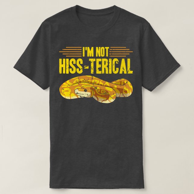 T-shirt Son Serpent Python Ball Terrestre (Design devant)