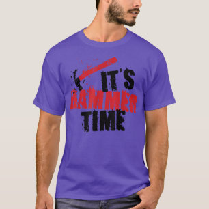 T-shirt Son temps de marteau Carpenter cadeaux Père Day