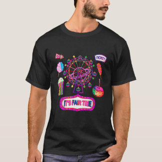 T-shirt Son Temps Juste Funny State Fair Ferris Wheel Et G