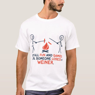 T-shirt son tous les amusement et jeux jusqu'à quelqu'un