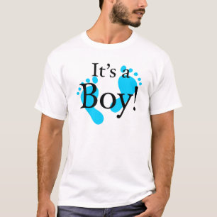 T-shirt Son un garçon - bébé, nouveau-né, célébratio