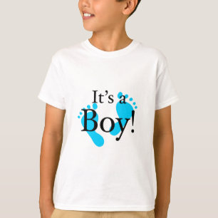 T-shirt Son un garçon - bébé, nouveau-né, célébratio