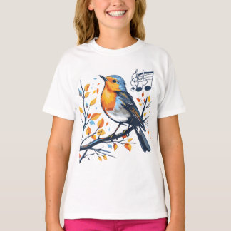 T-shirt Songbird - Nature musicale inspirée