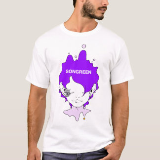 T-SHIRT SONGREEN×PURPLE