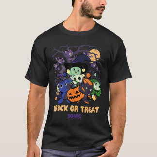 T-shirt Sonic The Hedgehog Chao Tales Halloween Trick or T