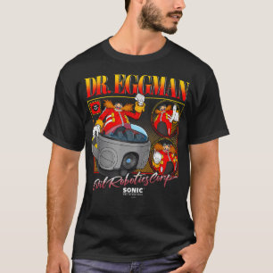 T-shirt Sonic The Hedgehog Dr. Eggman Evil Robotics Corp V