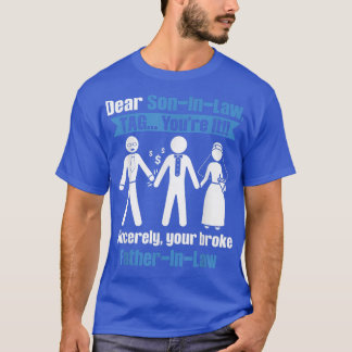 T-shirt Soninlaw et la paternité au mariage 