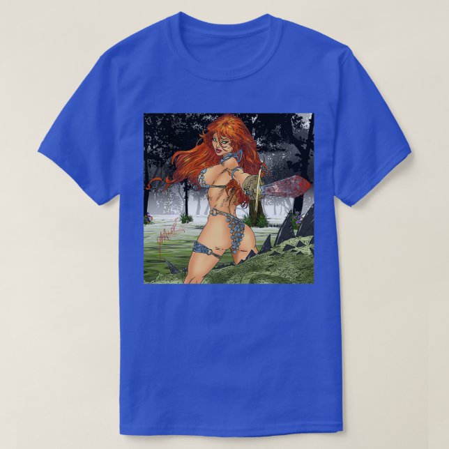 T-shirt Sonja rouge 1 (Design devant)