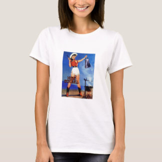 T-shirt sonnaille de cow-girl
