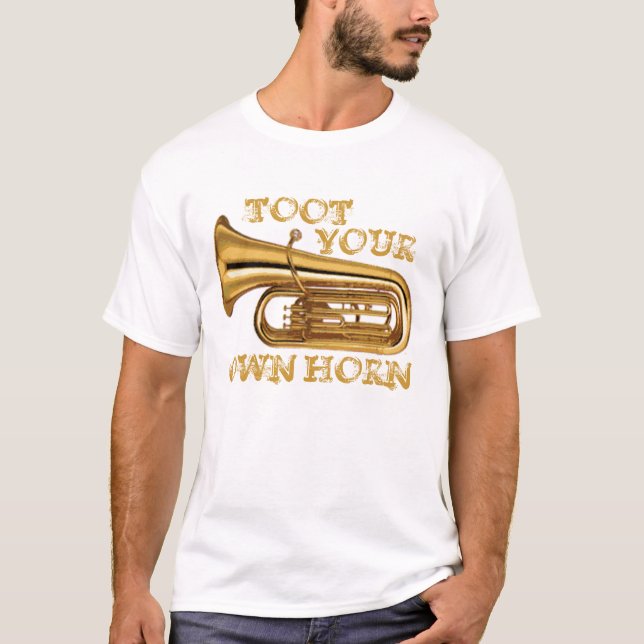 T-shirt Sonnez votre propre klaxon (Devant)