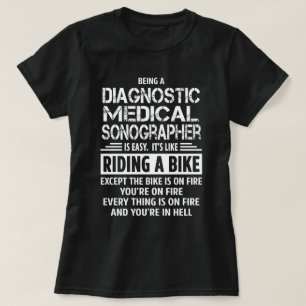 T-shirt Sonographe Médicale diagnostique