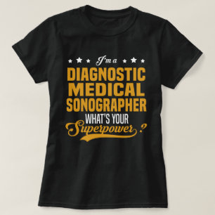 T-shirt Sonographe Médicale diagnostique