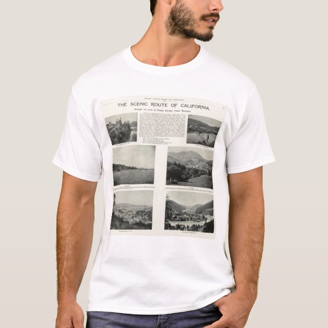 T-shirt Sonoma, la Californie 2 (Devant)