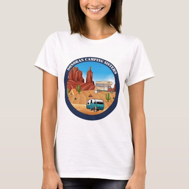 T-shirt Sonoran Camping Soeurs devant (Devant)