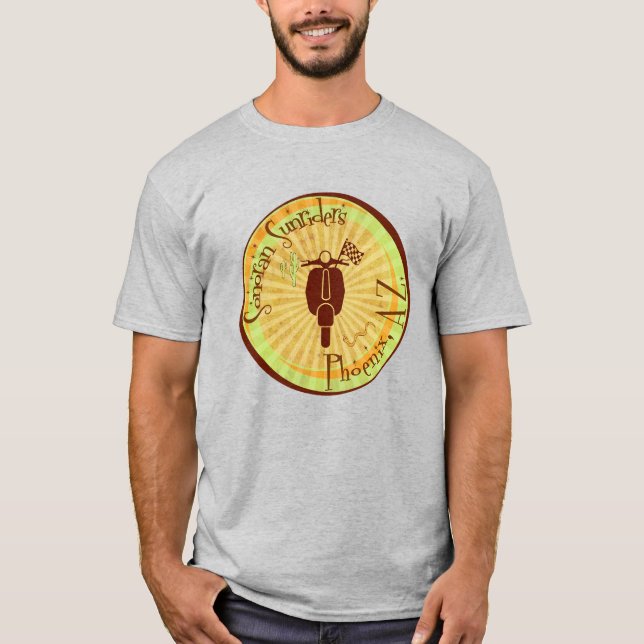 T-shirt Sonoran Sunriders Scooter Club Shirt (Devant)