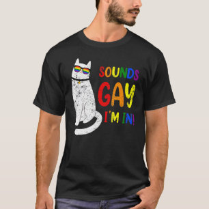 T-shirt Sons Gay Je Suis Chat Chonk