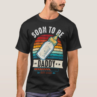 T-shirt Soon To Be Daddy 2026 Loading Promoted To Father E