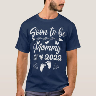 T-shirt Soon To Be Maman 2022