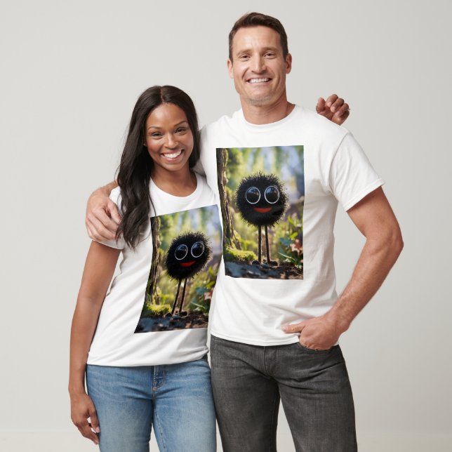 T-shirt "Soot Sprite Whimsy : Les Puffés Jouants du Studio (Unisexe)