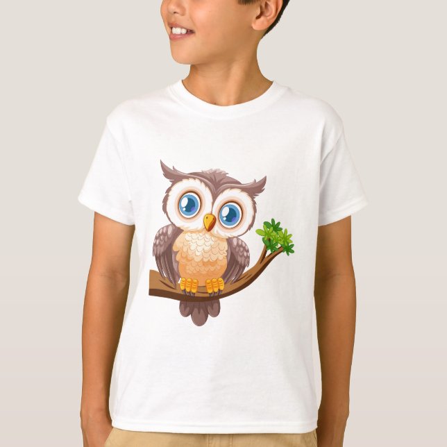 T-shirt sooty Owl (Devant)