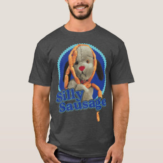 T-shirt Sooty Sweep Silly Sausage rétro