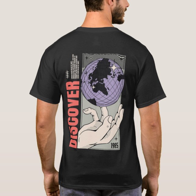 T-shirt Sophistiqué Streetwear (Dos)