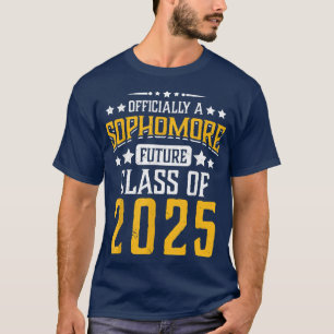T-shirt Sophomore Future Class Of 2025 Fun 10th Grade Back