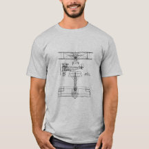 T-shirt Sopwith Biplane