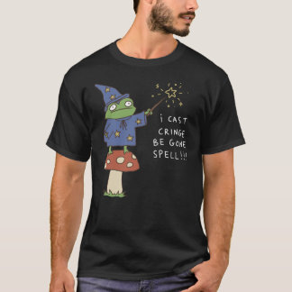 T-shirt Sorcier Grenouille Drôle Je Lance le Sortilège de