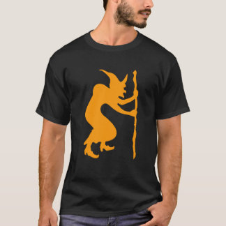 T-shirt Sorcière bossue d'Halloween effrayante